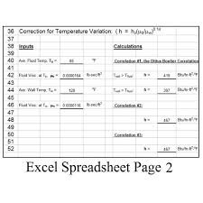 Heat Load Calculator Spreadsheet Spring Tides Org
