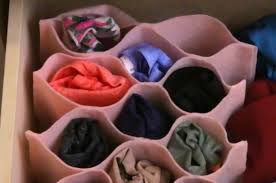 How easy is it to organize your sock space? Keep Socks And Undies Neat With This Drawer Organizer