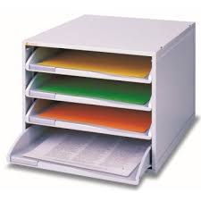 A metal filing cabinet, as used to organize and store file folders at an office. Sysmax Open File Cabinet The Stationery Shop Equipping Offices In Singapore Since 1993