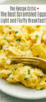Photo by tas3 via getty images. The Secret To Making Fluffy Scrambled Eggs The Recipe Critic