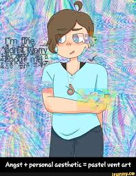 Angst Personal Aesthetic Pastel Vent Art