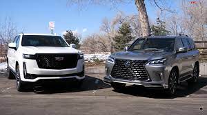 Compare the 2020 cadillac escalade and the 2020 toyota land cruiser. Lexus Lx570 And Escalade Luxury Family Hauler Suvs Have Old Vs New School Brawl Autoevolution