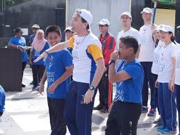 Sk temenggong abdul rahmankod sekolah: Malaysia 30 January Johor Bahru Taman Medeka The Sri Chinmoy Oneness Home Peace Run