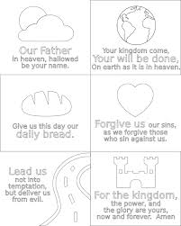 The set includes facts about parachutes, the statue of liberty, and more. Lord S Prayer Coloring Page Openclipart