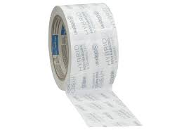 This unique tape features 'hybrid' technology giving it the durability of plastic, yet tearing easily like paper. Polyhanging Seaming Tape Blue Dolphin