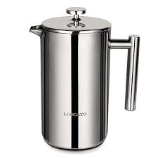Loscato 34oz Double Wall Stainless Steel French Press Coffee Maker 1l Read More Stainless Steel French Press French Press Coffee Maker French Press Coffee