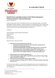 Naskah Pidato Prabowo