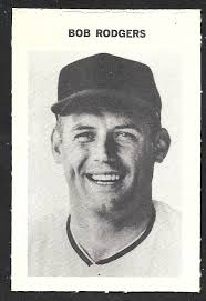 1969 MILTON BRADLEY Bob Buck Rodgers LA CALIFORNIA ANGELS EX-MINT A