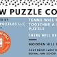 90s THEMED Team Jigsaw Puzzle Contest at Wooden event image