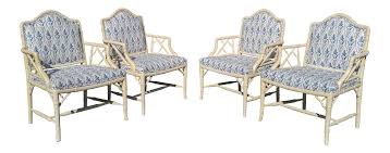 Chinese Chippendale Faux Bamboo Chairs Set Of 4 Bamboo Chair Chair Bamboo Chair Makeover