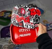 Custom Picture Rolling Tray Set - Etsy