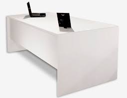 This lacquered credenza is a great way to upcycle used office furniture. Sh03 White Lacquer Desk Executive White Lacquer Desk Modern Desk Simple Desk
