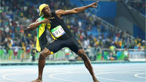 Usain currently holds the world records in the 100m, 200m and 4x100m with times of 9.58 secs, 19.19 secs and 36.84 secs. Usain Bolt Takes Olympic Gold But Comes Short Of Breaking Own World Record Cbs News