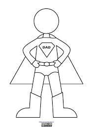 Superman super dad coloring pages. Superhero Super Dad Coloring Pages Novocom Top