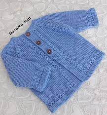 Bebeklere Rahat Ve Genis Modeli Ile Hirka Anlatimi Nazarca Com Baby Knitting Patterns Onluk Deseni Moda Bebekleri