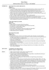 Managing and coordinating with various vendors for outsourced work. Recovery Manager Resume Samples Velvet Jobs