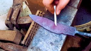 Push the tip of the knife past the hot spot in the forge. Forging Fundamentals Tips Heels And Bevels Youtube