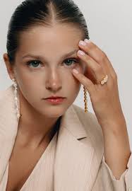 Bohemian ring in silver with pink ruby Judy