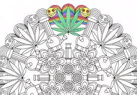 Easy trippy drawing at getdrawings com free for personal. Coloring Pages Of Weed Leafs