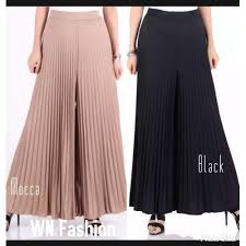 Bahan spandek dan jersey merupakan bahan yang sering digunakan namun ada beberapa jenis bahan yang memiliki tingkat kualitas, berikut jenis kain spandek jersey. Modist Celana Kulot Plisket Bahan Hyget Premium Fit To S Xxl Lazada Indonesia