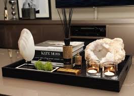 lederen dienblad croco zwart van design woonkamers salontafel styling woonkamer decoratie