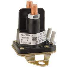 Once the safety connections are met, the relay will activate completing the circuit to the starter solenoid. Toro 117 1197 Solenoid Industrial Scientific Amazon Com