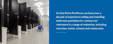 Designing a bathroom for public use is not just a simple project. Commercial Restroom Design Guide One Point Partitions