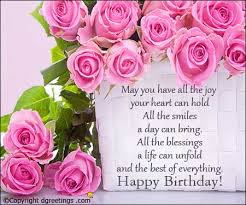 She will be happy to receive some nice words on her birthday and this page offers you a variety of them. Birthday Messages Wishes And Sms Collection Dgreetings