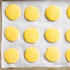 Powdered erythritol (like swerve) 1/4 tsp salt 1/2 cup unsalted butter, cubed and softened 2 tsp vanilla extract 1/2 tsp almond extract. Coconut Flour Keto Sugar Cookies Recipe Wholesome Yum