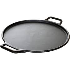Lodge 14 Inch Seasoned Cast Iron Pro Logic Pizza Roasting Pan P14p3 Bbqguys Cast Iron Cookware Set Seasoning Cast Iron Cast Iron Pizza Pan