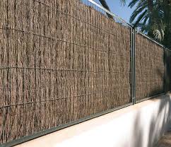 Cana Marron 2x5 M Leroy Merlin Cerca Natural Diseno De Cercas Vallas De Jardin