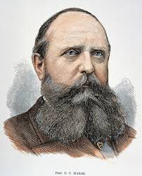 Theodore Roosevelt, Sr. /N(1831-1878). American Businessman And  Philanthropist. Oil On Canvas, 1877, By Daniel Huntington. Poster Print by  Granger Collection