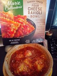 For an italian classic, try this baked ziti recipe from food network kitchen. Marie Callender S Garden Tomato Four Cheese Raviloi 6 10 2 29 Decent Portion Size Tomato Sauce Bland Pasta Not Over Done Have Had Better Before Would Buy Again On Sale And