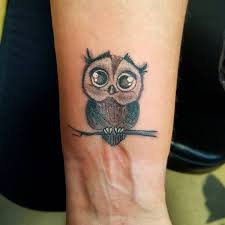 Here are some amazing owl tattoos. The Funny Baby Owl Wrist Tattoo Baby Owl Tattoos Owl Tattoo Cute Owl Tattoo