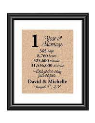 Stacey donovan has been a writer and editor at hallmark for more than 20 years. Amazon Com Personalized 1st Anniversary Gift 1 Year Wedding Anniversary Gift For Couples 1 Year Of Marriage Gift For Wife Or Husband 1st Anniversary Gift For Her Or Him Handmade