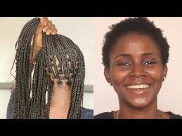 Knotless Goddess Braids On Short Hair Youtube In 2020 Braids For Short Hair Short Hair Braids Black Natural Hair Braids