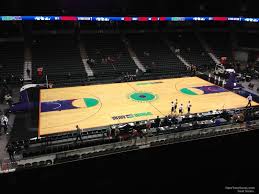 spokane arena section 215 basketball seating rateyourseats com