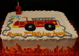Birthday Cake On Fire Image Firetruck Cake Firetruck Birthday Firefighter Birthday Cakes Fire Man Birthday Party