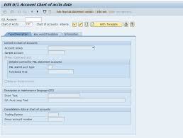 Fsp3 Sap Tcode Display Master Record In Chart Accounts