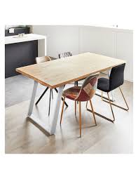 This table does just that thanks to the simplicity behind its design. Large Dining Room Table 8 10 Persons Solid Oak Wood 220cm