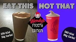 When it comes down to eating out for dessert, a classic wendy's frosty is pretty much the biggest weakness i used to have. How To Make A Healthy Wendy S Frosty Eat This Not That Youtube