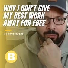 Why I Don't Give My Best Work Away for Free Here's the deal... if you…