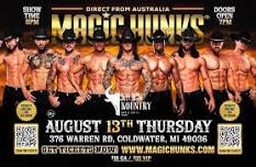 MAGIC HUNKS AUSTRALIA TAKEOVER COLDWATER,MI USA!!!