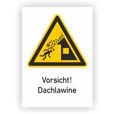 Vorsicht dachschnee vorlage / achtung dachlawine schild aus der vorlage wird erkennbar, dass die spd verfassungswidrig versucht, das natürliche recht der eltern auf erziehung ihr. Warnschild Vorsicht Dachlawine Iso 7010 Aluminium 371 X 262 Mm Bei Brewes Kaufen