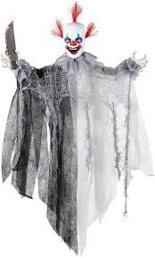 We did not find results for: Widmann 01392 Killer Clown Met Mes Geanimeerd Met Heldere Ogen En Circusmuziek Grootte Ca 60 Cm Amazon Nl