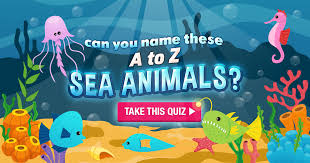 Can You Name These A Z Sea Animals