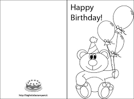 Biglietto Compleanno Da Colorare Biglietti Di Buon Compleanno Auguri Di Compleanno Buon Compleanno