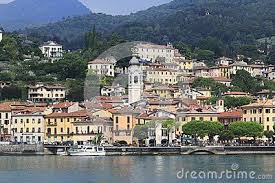 Look At Menaggio Town Panorama Bank Promenade In Lake Como In Italy Comer See Bilder See