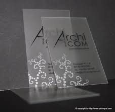 Highlight the uniqueness of your frosted or clear business cards by using partial satin options, colored accents, foil stampings, or even a frosted printed image. Plastic Transparent Business Cards Pinkograf Cool Business Cards Business Cards Pinkograf