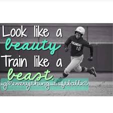 It's a game that pushes athletes to greatness. Pin By Ashlynn Chovanetz On Softball Inspirational Softball Quotes Softball Quotes Famous Baseball Quotes